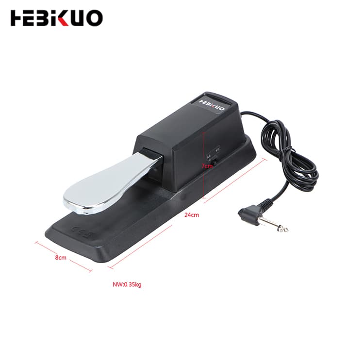 Pedal Sustain Universal para Teclado 2
