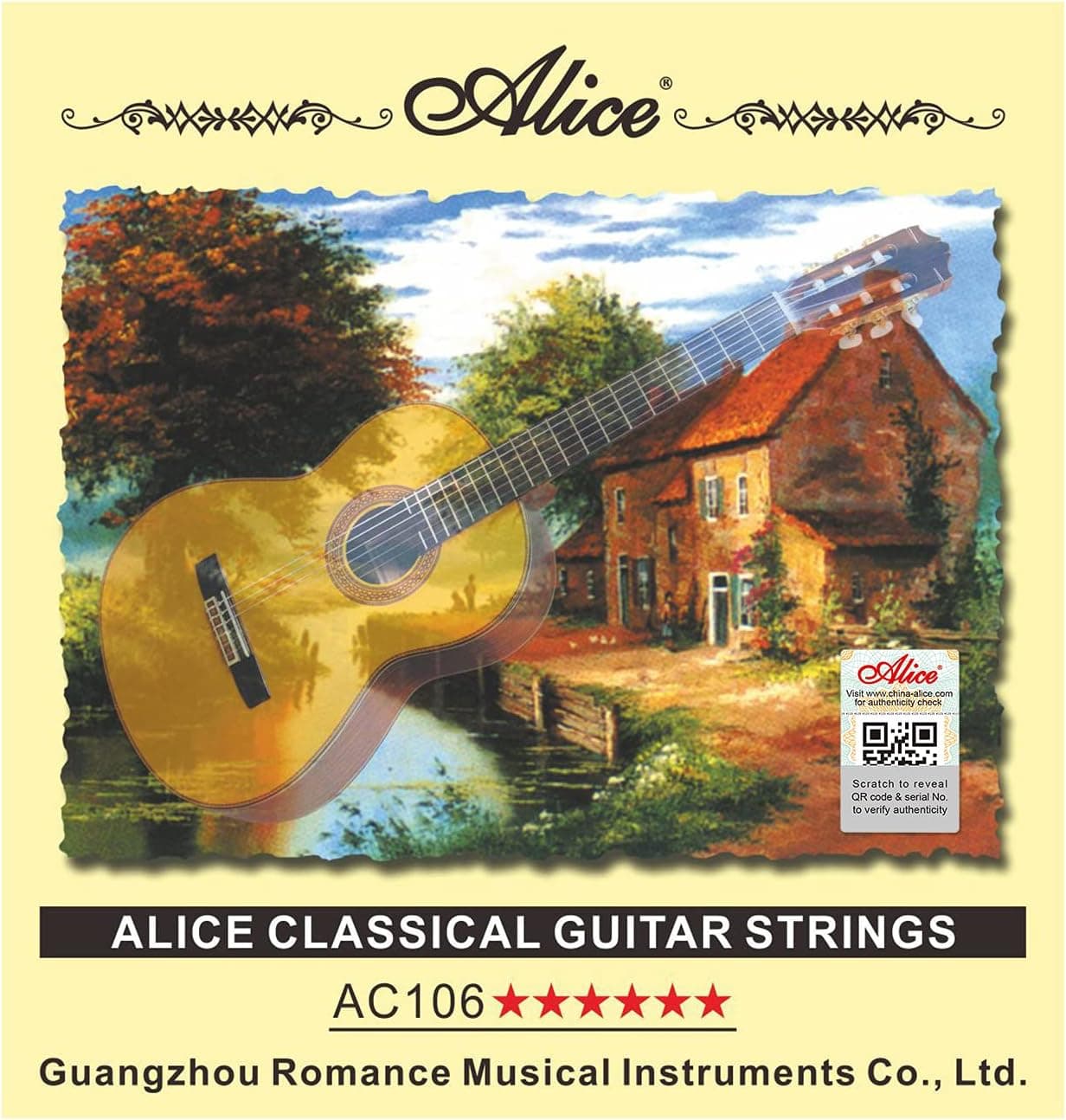 Cuerdas Alice Clasica A106