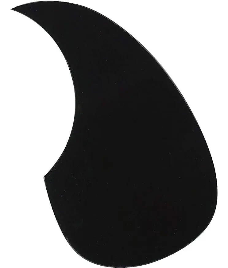 Pickguard Negro Autoadhesivo para Guitarra Acústica