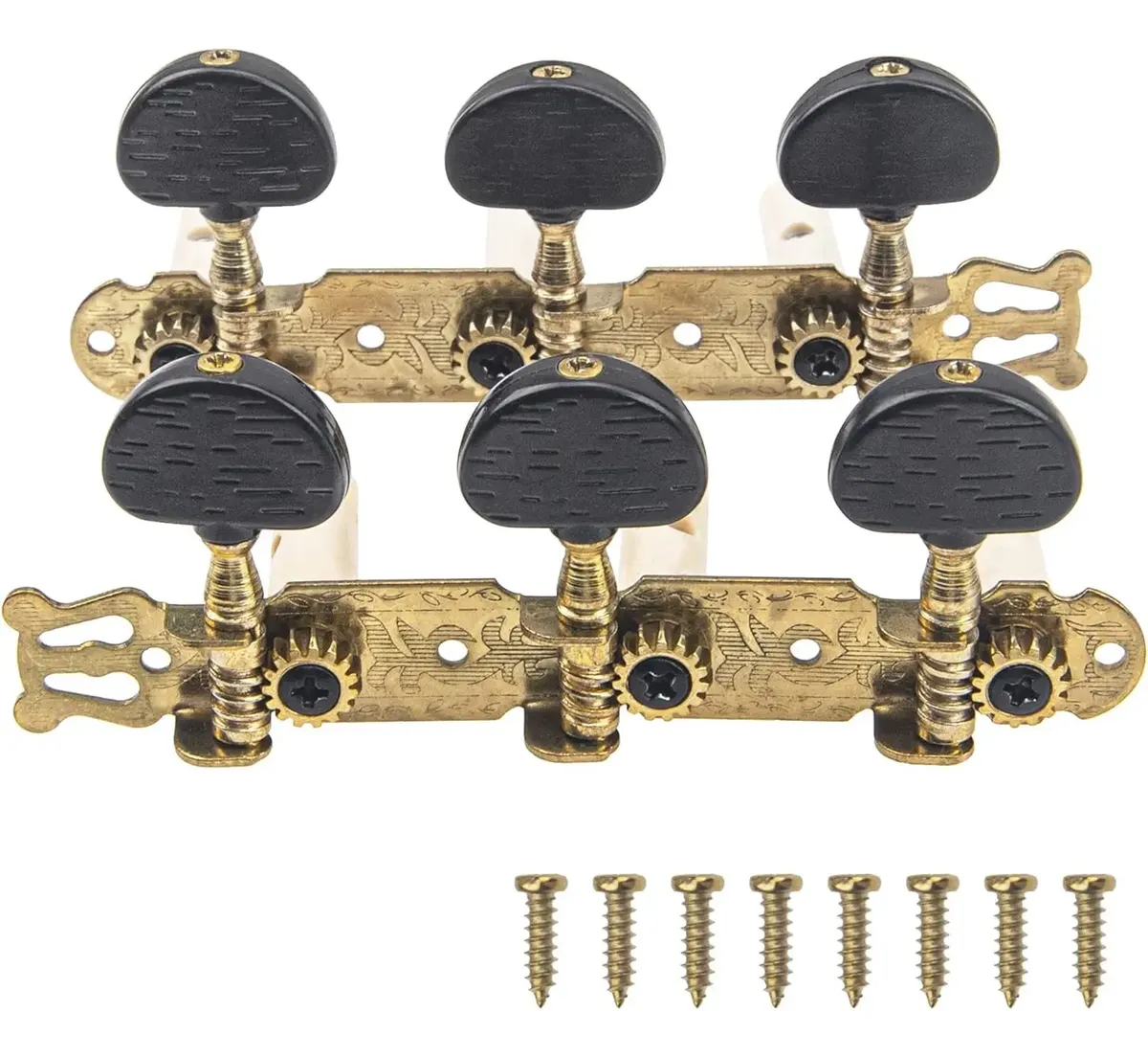 Clavijas Doradas para Guitarra Clásica ZA18