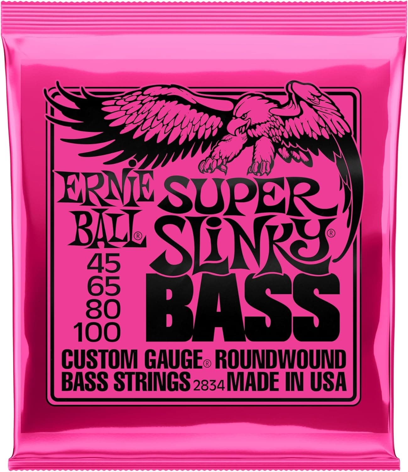 Cuerdas para Bajo Ernie Ball Super Slinky 4 Cuerdas