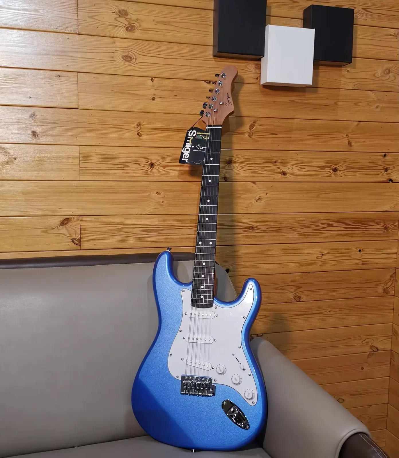 Stratocaster Smiger color Azul